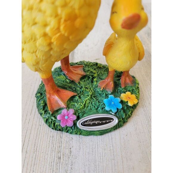 Radko celebrations spring duck baby mama flower figure collectible - Picture 2 of 8